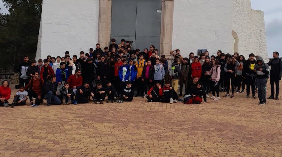 L’alumnat de 1r ESO de L’IES Leopoldo Querol, de ruta per la serra d’Irta