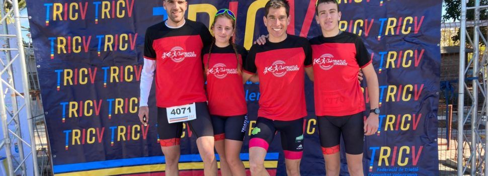 El Club Triatló de Vinaròs participà en el  Campionat autonòmic Duatló CV 