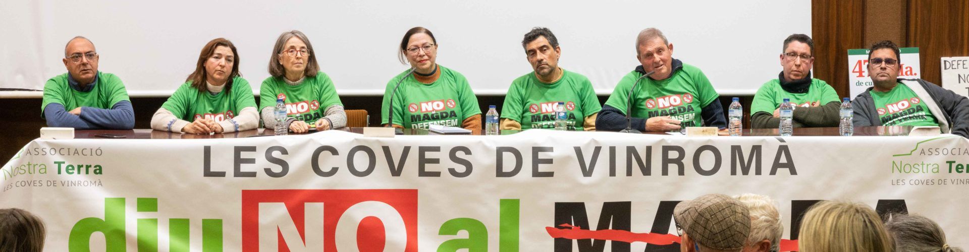 Nostra Terra alenta veïns i altres entitats en defensa del territori a no perdre l’esperança, després de la DIA favorable al Magda