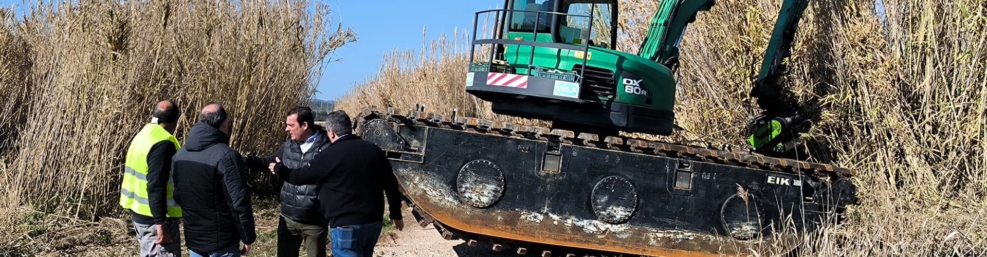 L’Ajuntament de Peníscola inicia els treballs en la Séquia del Rei de la seua marjal