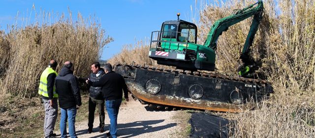 L’Ajuntament de Peníscola inicia els treballs en la Séquia del Rei de la seua marjal