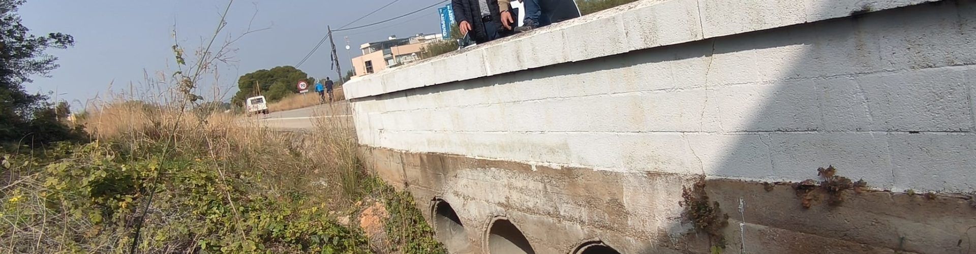 L’Ajuntament de Peníscola construirà el pont en el barranc de Moles abans de l’estiu