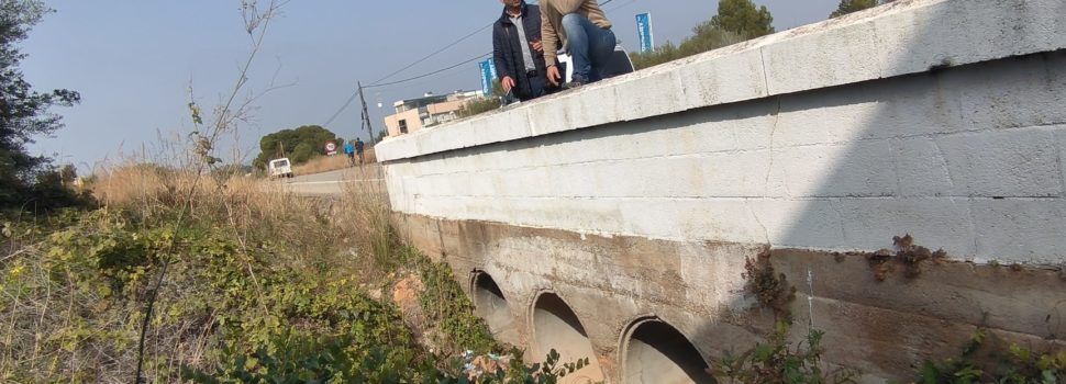 L’Ajuntament de Peníscola construirà el pont en el barranc de Moles abans de l’estiu