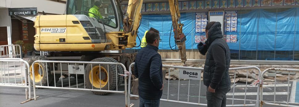 El Ayuntamiento de Peñíscola inicia las obras de reurbanización de la Avda. España