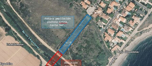 Un treball universitari planifica la passarel·la ciclopeatonal que unirà a Aiguaoliva els termes de Benicarló i Vinaròs