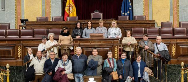 Els majors d’Albocàsser descobreixen Madrid, el Senat i el Congrés