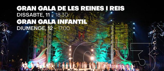 La Gran Gala de Reines i Reis del Carnaval s’emetrà a nivell autonòmic i per internet