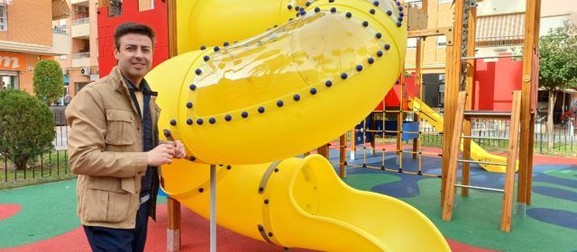 Benicarló acaba la renovació integral del parc de la plaça de l’Emperador Carles I