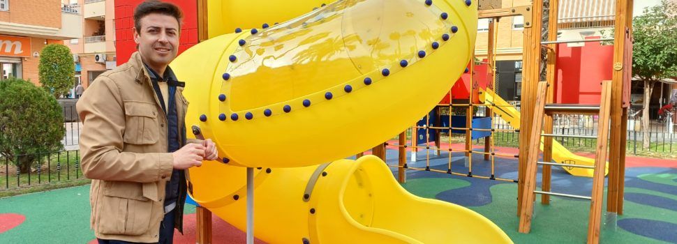 Benicarló acaba la renovació integral del parc de la plaça de l’Emperador Carles I