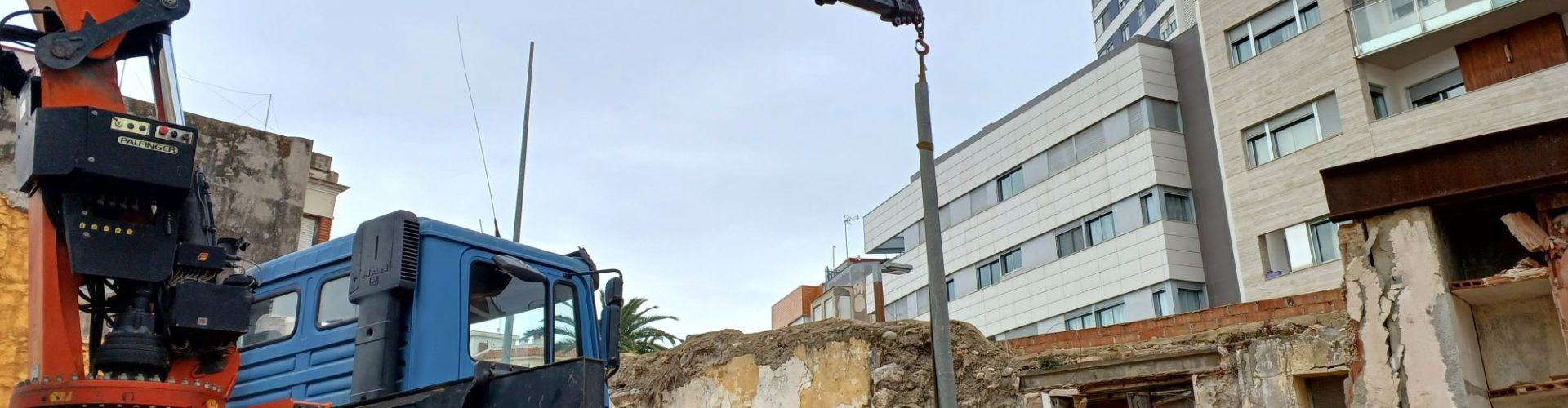 Benicarló comença les obres d’adequació del pàrquing que donarà servei al Mercat
