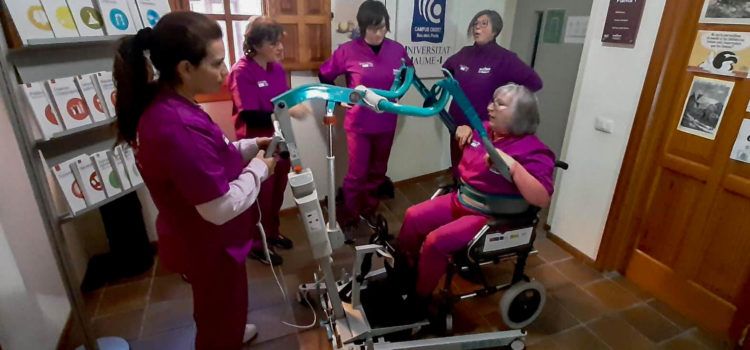 L’alumnat del taller d’ocupació d’atenció sociosanitària farà les pràctiques al Centre de Dia de Morella