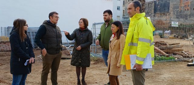 Avancen a bon ritme les obres del nou aparcament de l’entorn del Mercat de Benicarló