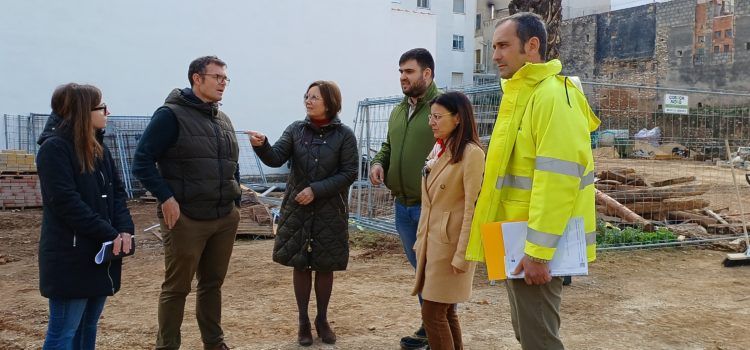 Avancen a bon ritme les obres del nou aparcament de l’entorn del Mercat de Benicarló