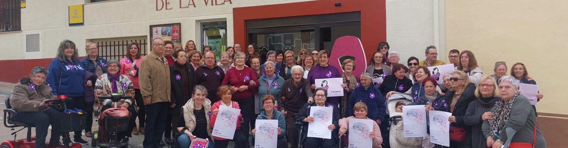 Càlig commemora el Dia Internacional de la Dona amb la lectura del manifest