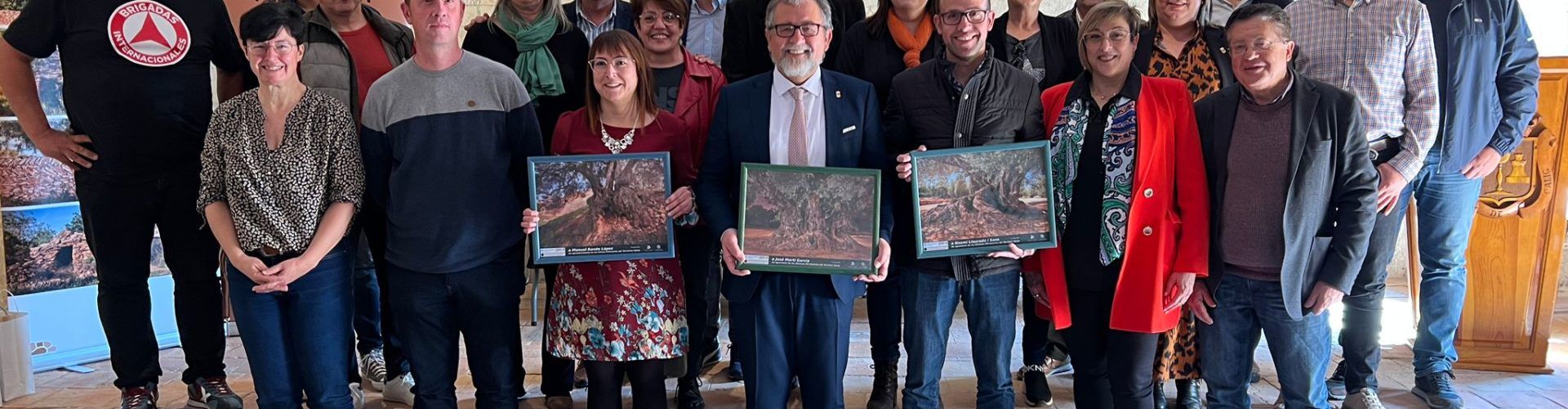 Càlig ha acollit el reconeixement de la Taula del Sénia als presidents de les diputacions de Castelló, Tarragona i Terol