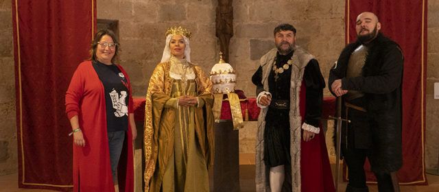Visita teatralitzada al castell de Peníscola titulada ‘María de Castella, reina d’Aragó’