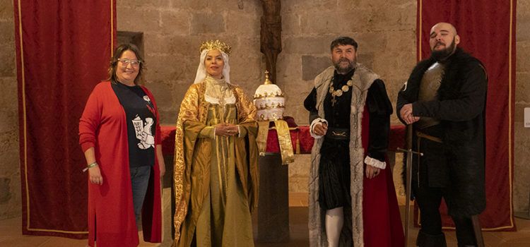 Visita teatralitzada al castell de Peníscola titulada ‘María de Castella, reina d’Aragó’