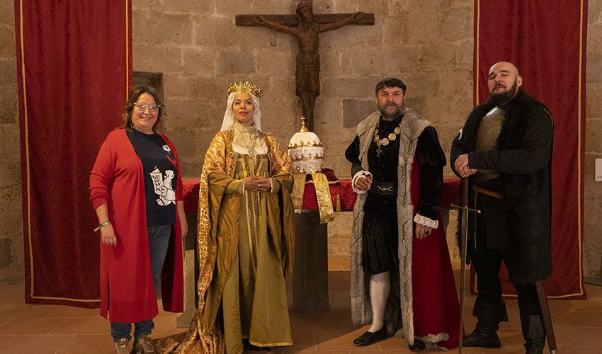 Visita teatralitzada al castell de Peníscola titulada ‘María de Castella, reina d’Aragó’