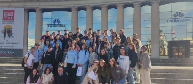 Alumnat de l’IES Leopoldo Querol visita el Saló de l’Ensenyament de Barcelona