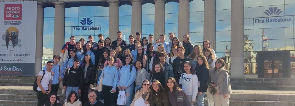 Alumnat de l’IES Leopoldo Querol visita el Saló de l’Ensenyament de Barcelona