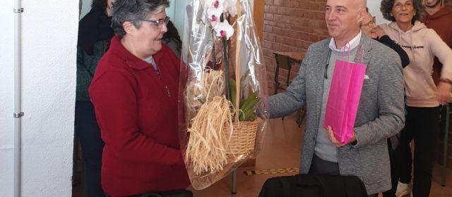 Es jubila la conserge de l’IES Leopoldo Querol, Teresa Urquizu