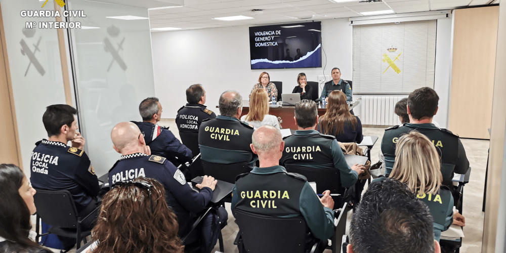 La Subdelegación del Gobierno y la Guardia Civil de Castellón celebran una jornada sobre violencia de género para Policías Locales
