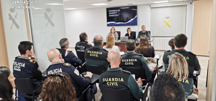 La Subdelegación del Gobierno y la Guardia Civil de Castellón celebran una jornada sobre violencia de género para Policías Locales