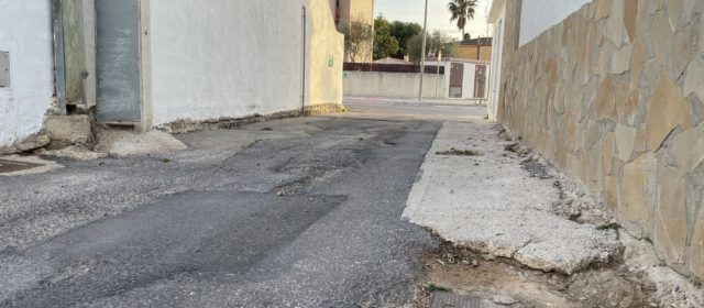 PP Vinaròs reclama la millora del carrer Quilla