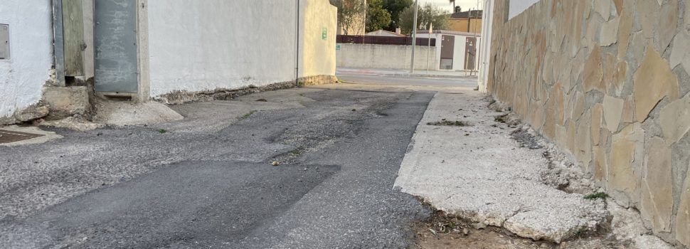PP Vinaròs reclama la millora del carrer Quilla 