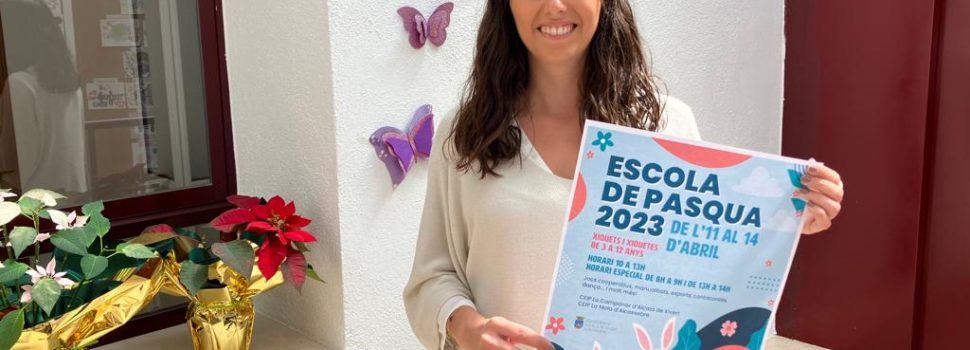 L’Ajuntament d’Alcalà-Alcossebre organitza una nova edició de l’Escola de Pasqua
