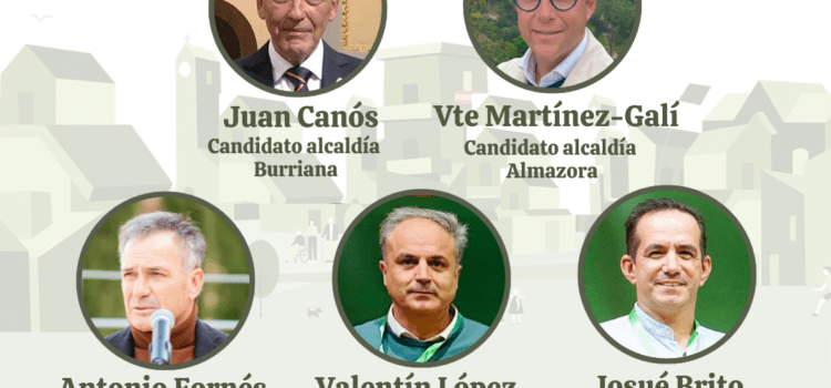 VOX anuncia los candidatos a las alcaldías de Burriana, Almazora, Vall de Uxó, Benicarló y Vinaròs