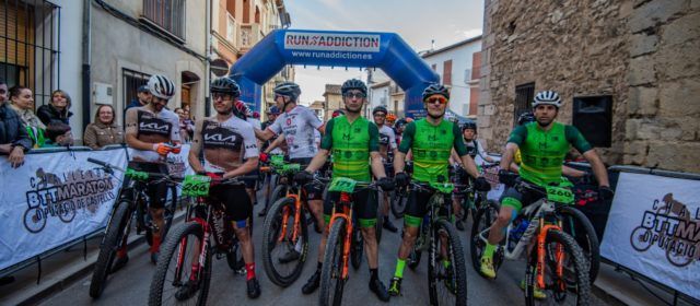 Joan Benlliure i Ainhoa Mateu vencen en la Marxa BTT Tresor del Maestrat