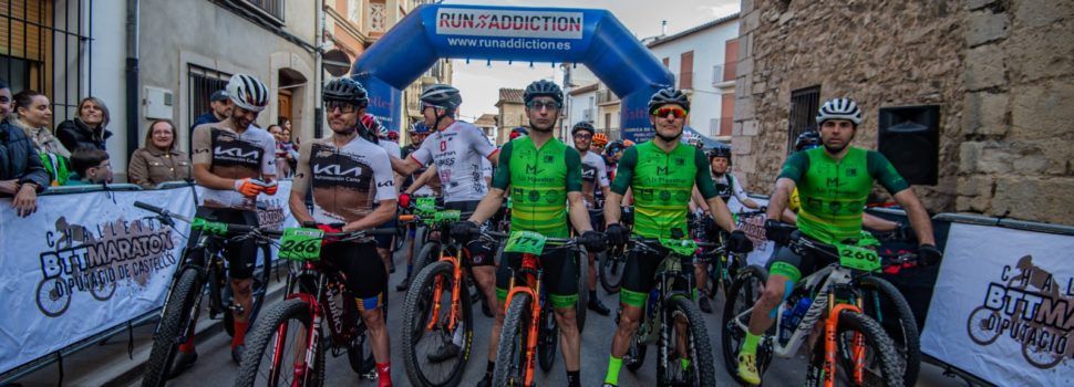 Joan Benlliure i Ainhoa Mateu vencen en la Marxa BTT Tresor del Maestrat