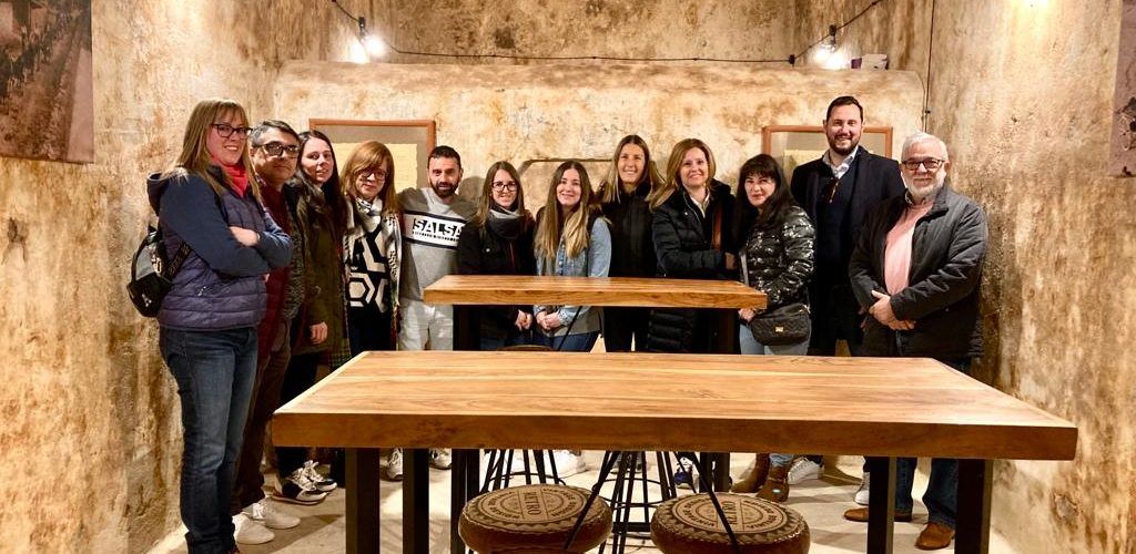 Benihort visita las bodegas Besalduch Valls & Bellmunt de Sant Mateu