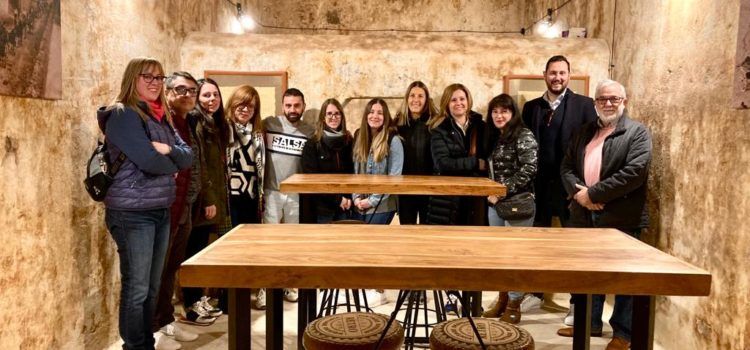 Benihort visita las bodegas Besalduch Valls & Bellmunt de Sant Mateu