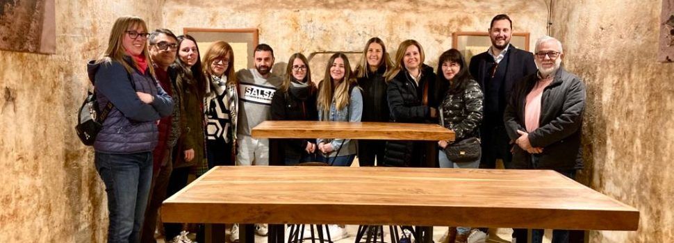 Benihort visita las bodegas Besalduch Valls & Bellmunt de Sant Mateu