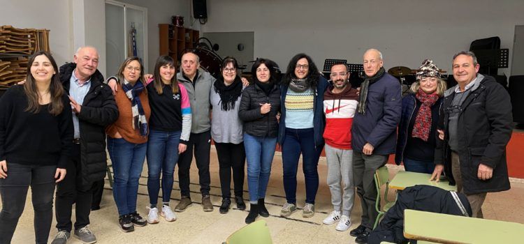 Nuria Isern trasllada a l’Associació Musical Ciutat de Benicarló la seua voluntat per fer avançar el futur auditori de la localitat