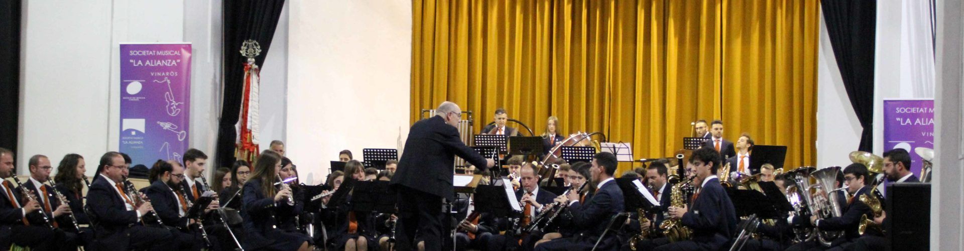 Concierto de la banda sinfónica de La Alianza con especial dedicatoria para Paco Eroles