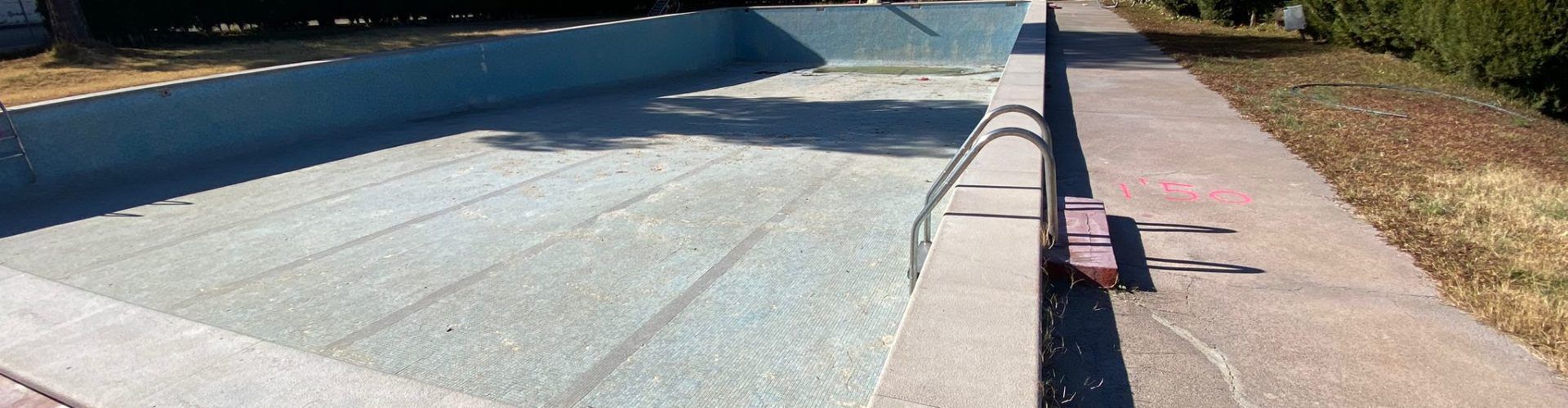 Tírig comença les obres de renovació de les piscines
