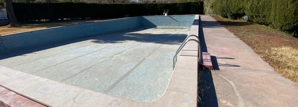 Tírig comença les obres de renovació de les piscines