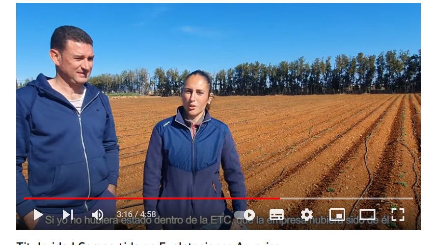 Socios y socias de Benihort participan en la campaña de titularidades compartidas del Ministerio de Agricultura