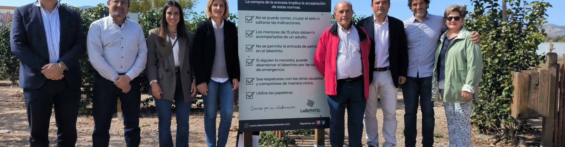 Obri les seues portes el Laberint de Peníscola, el més gran d’Espanya