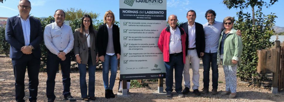 Obri les seues portes el Laberint de Peníscola, el més gran d’Espanya 