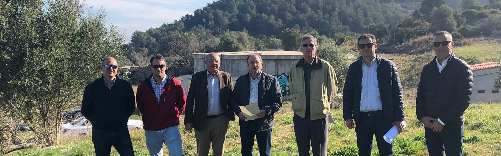 Arranquen les obres de millora de l’eficiència energètica del depòsit de ‘Les Pedreres’ a Santa Magdalena