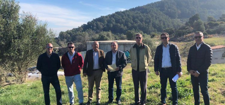 Arranquen les obres de millora de l’eficiència energètica del depòsit de ‘Les Pedreres’ a Santa Magdalena