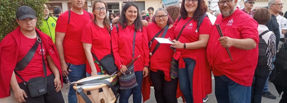 Vídeo i fotos: La Colla de Nanos i Gegants de Vinaròs, a El Verger