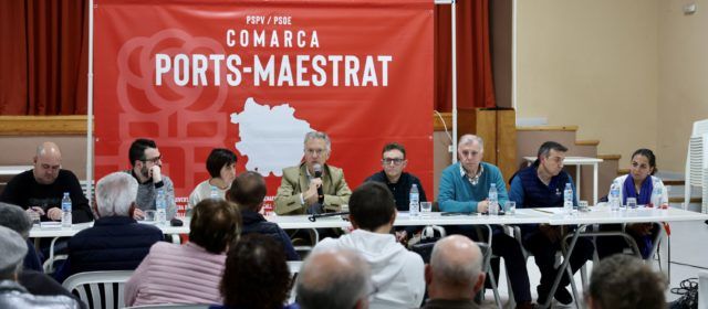 El PSPV dels Ports-Maestrat aborda la situació del sector agrícola i les opcions de futur del camp