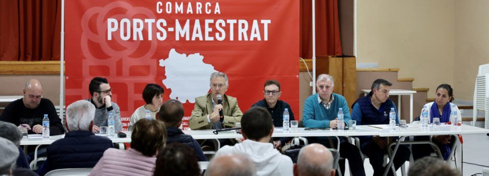El PSPV dels Ports-Maestrat aborda la situació del sector agrícola i les opcions de futur del camp