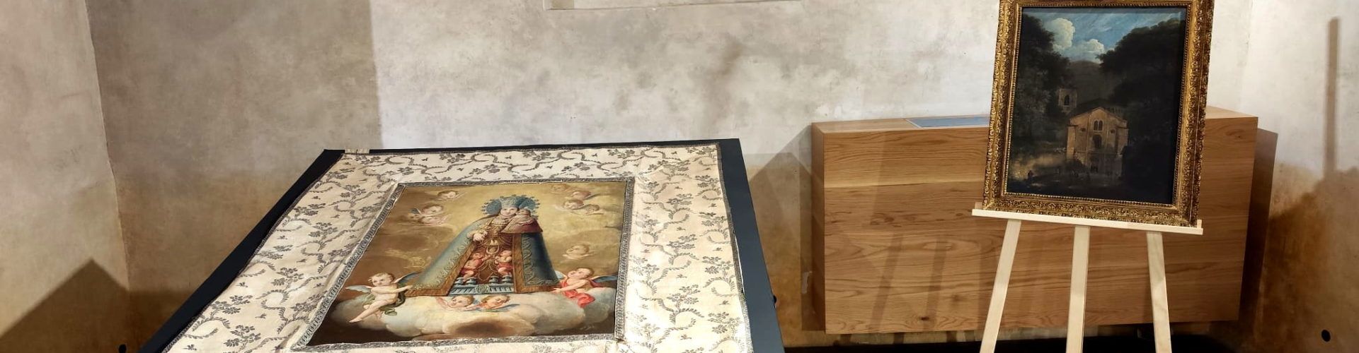 Les dos obres restaurades per la Diputació ja es poden visitar a la capella del Mucbe