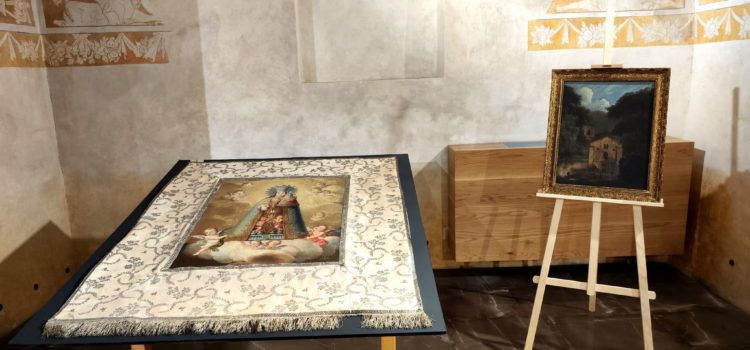 Les dos obres restaurades per la Diputació ja es poden visitar a la capella del Mucbe